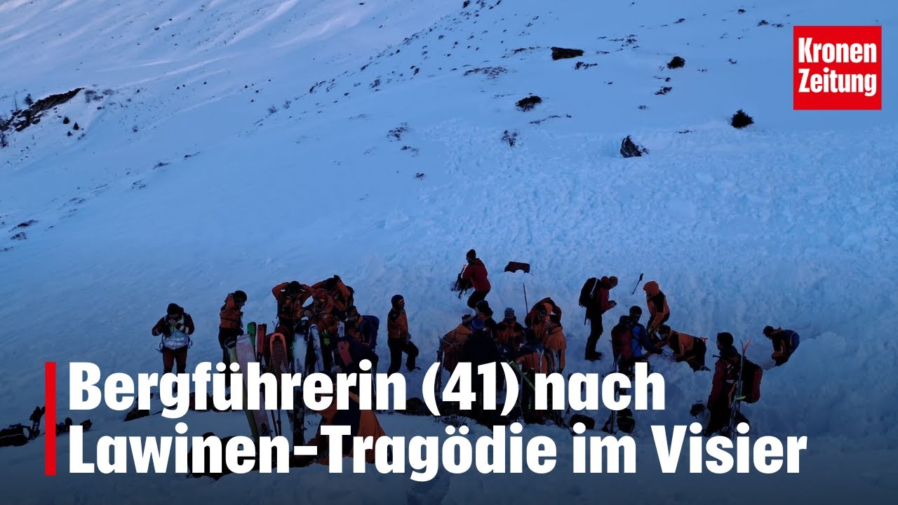Bergführerin (41) nach Lawinen-Tragödie im Visier | krone.tv NEWS