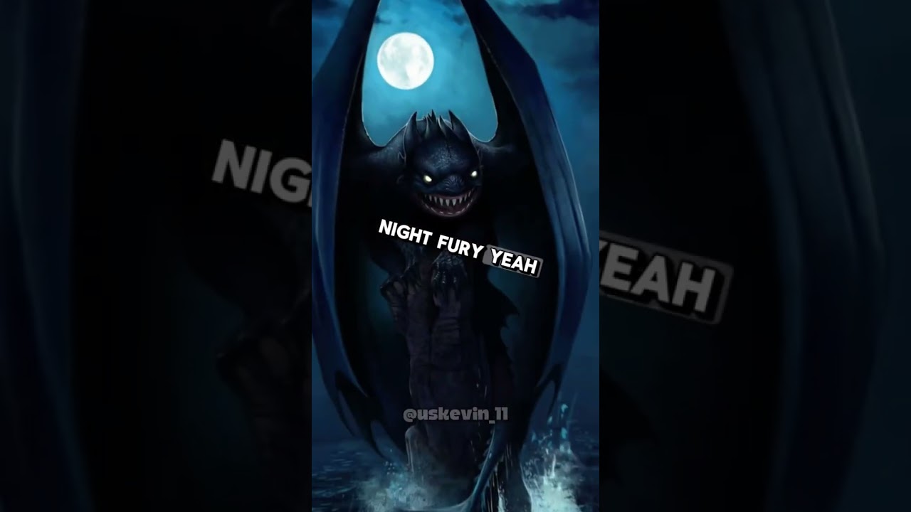 Toothless isn&rsquo;t the fastest dragon #toothless #howtotrainyourdragon #dragon #nightfury #shorts