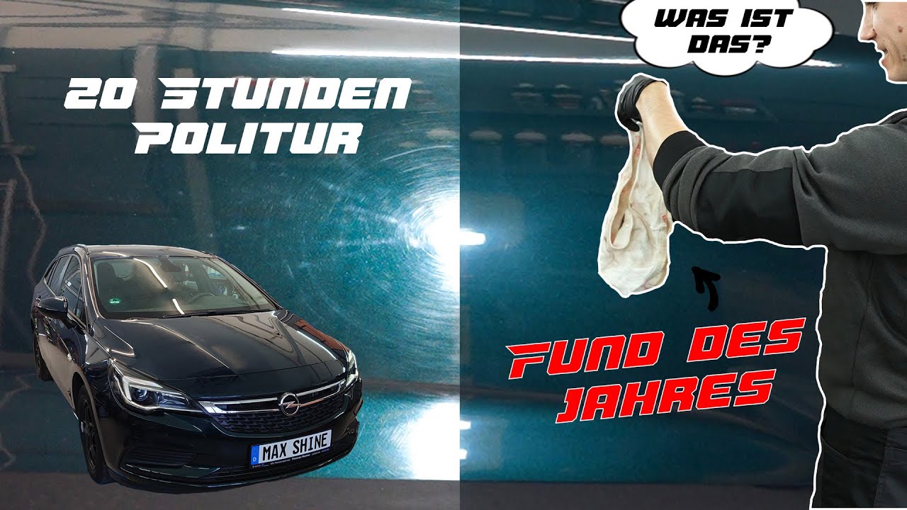 Von heftig ZERKRATZT zu perfekt glänzend! | Opel Astra K | Desaster Detailing Politur