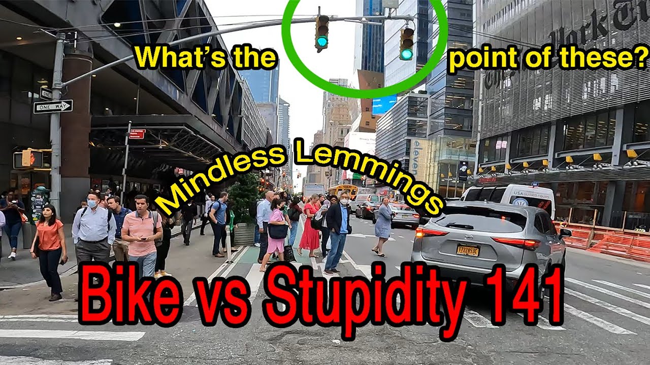 Bike vs Stupidity 141
