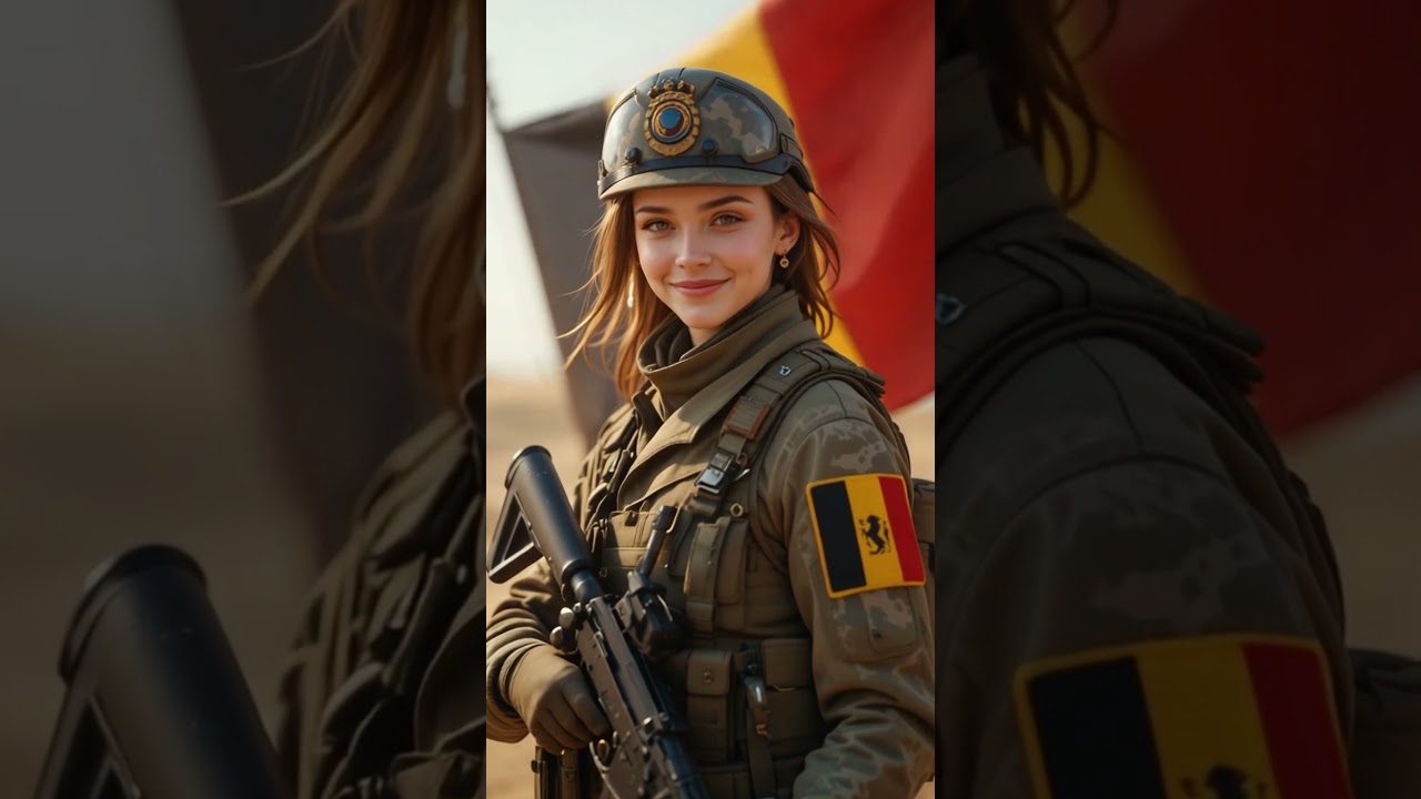 🇧🇪 Life of a Belgian Female Soldier | Courage, Discipline & Duty 🎖️💥 