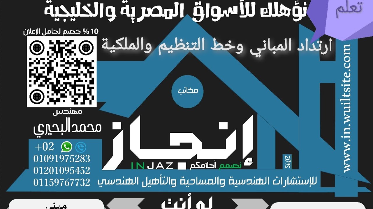 ارتدادات المباني بقانون البناء والفرق بين خط التنظيم والملكية والبناء وحد الطريق 