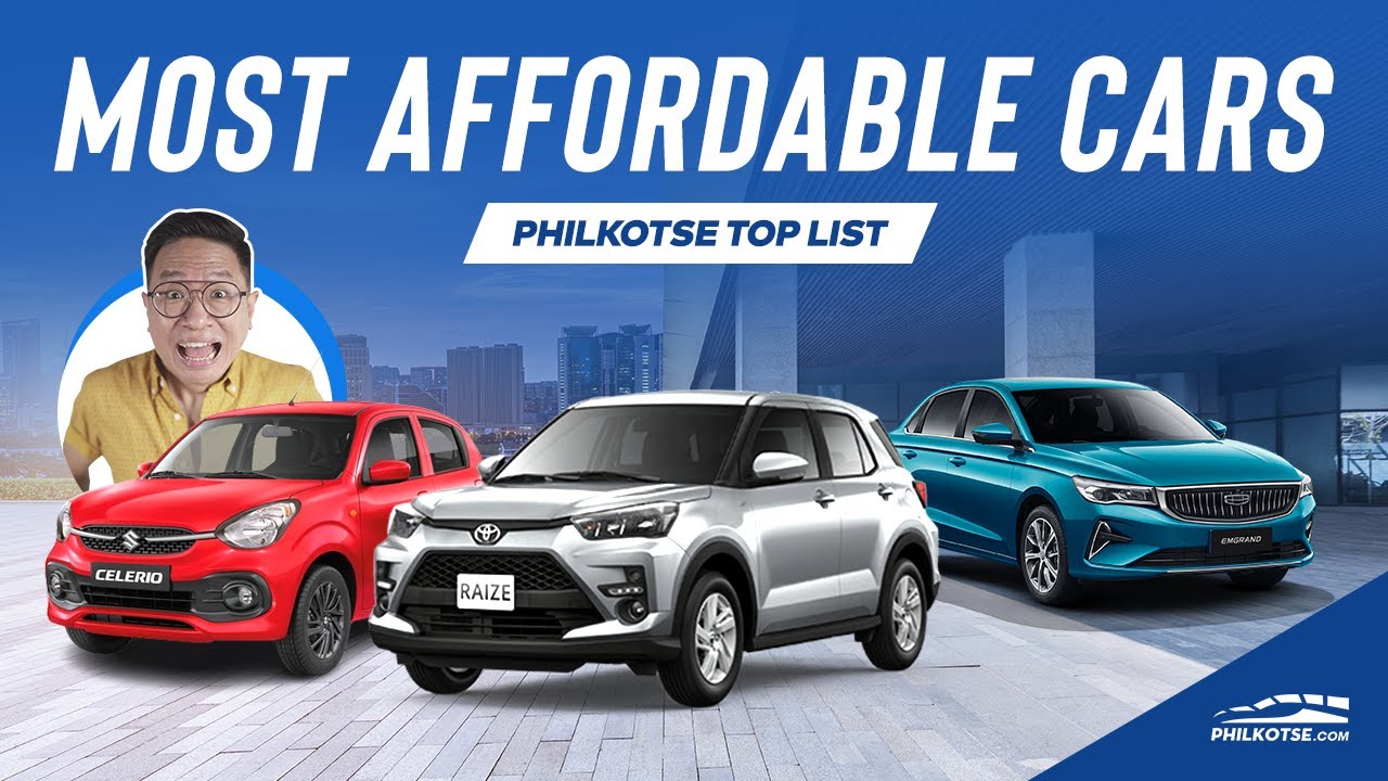 15 Most Affordable Cars Under P800k (2022 Update) - Philkotse Top List (w/ English Subtitles)