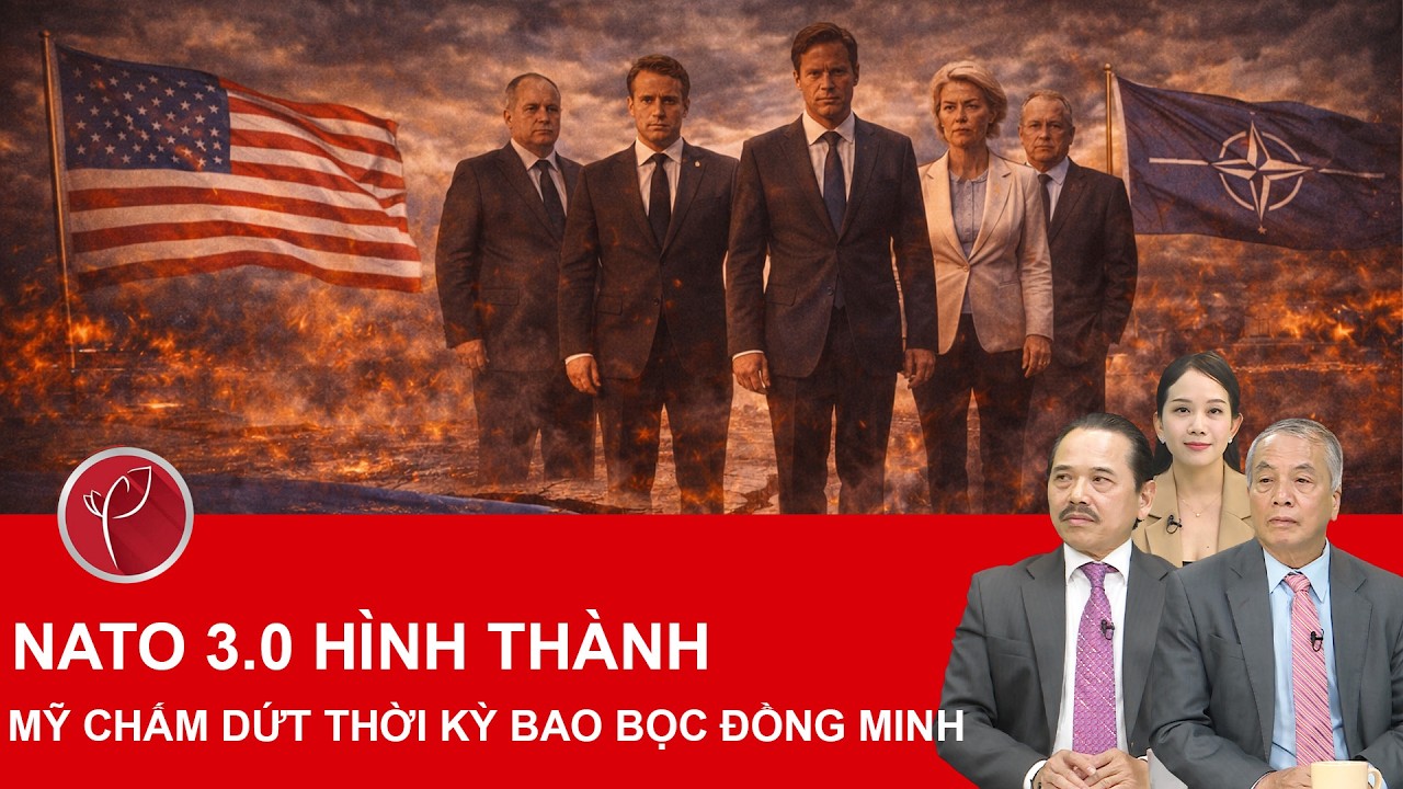 TS. Bùi Ngọc Sơn: NATO đổi trục quyền lực chưa từng có, Mỹ trao chìa khóa an ninh cho châu Âu | BLQT