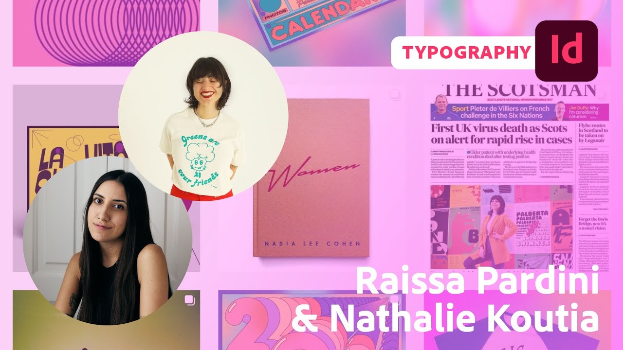 Typography Wednesdays with Raissa Pardini & Nathalie Koutia | Adobe Live