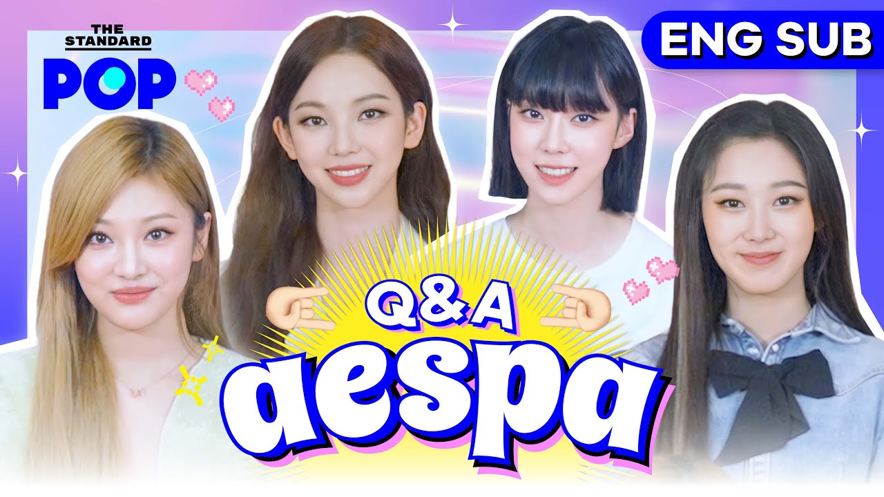 aespa Q&A | มินิอัลบั้มแรก ‘Savage’ และมินิคลาส ‘aespa Vocabulary’ [ENG SUB]