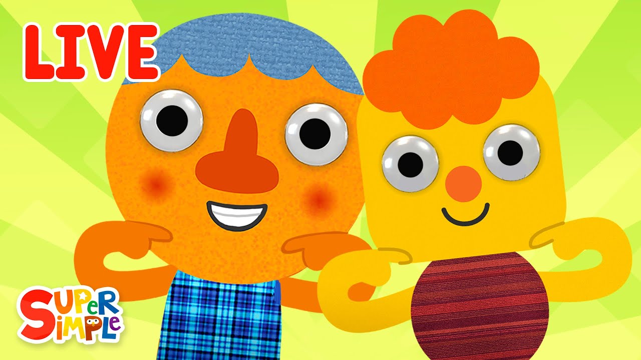 🔴 Super Simple Songs LIVE 🎶 | Kids Songs | Super Simple Songs
