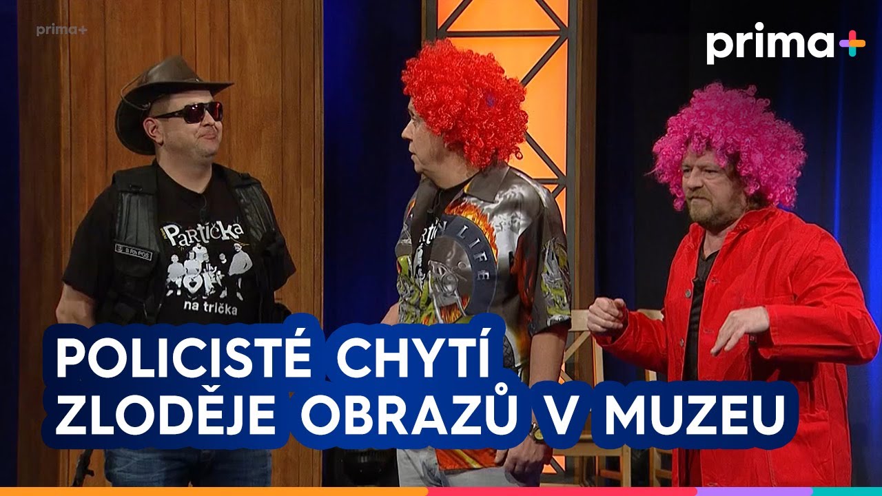 Partička: Zdrobněliny: Policisté chytí zloděje obrazů v muzeu
