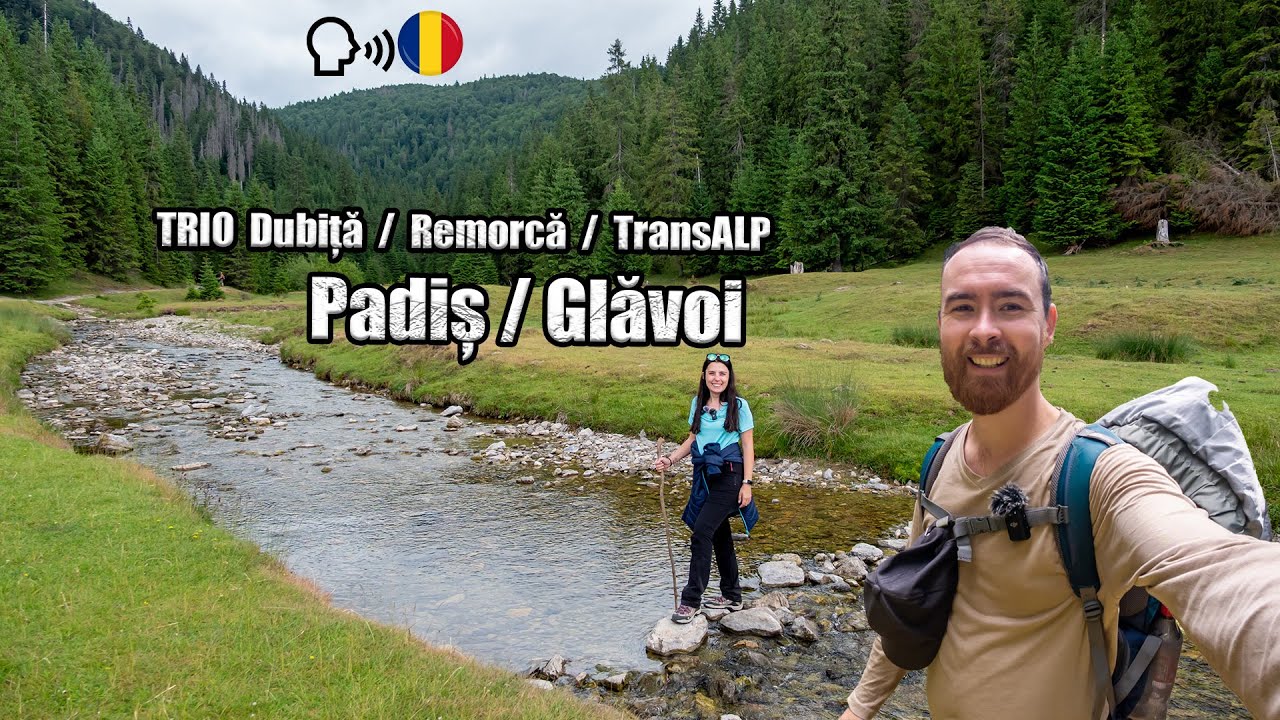 Drumeție Padiș - Poiana Ponor - Glăvoi / retur = 13,5km / Ziua 3 TRIO Dubiță -  Remorcă - Transalp