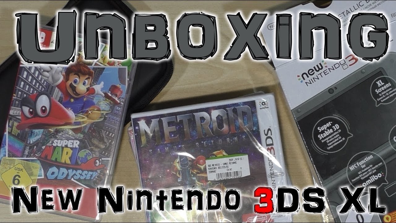 Unboxing New Nintendo 3DS XL | HD+ | Deutsch