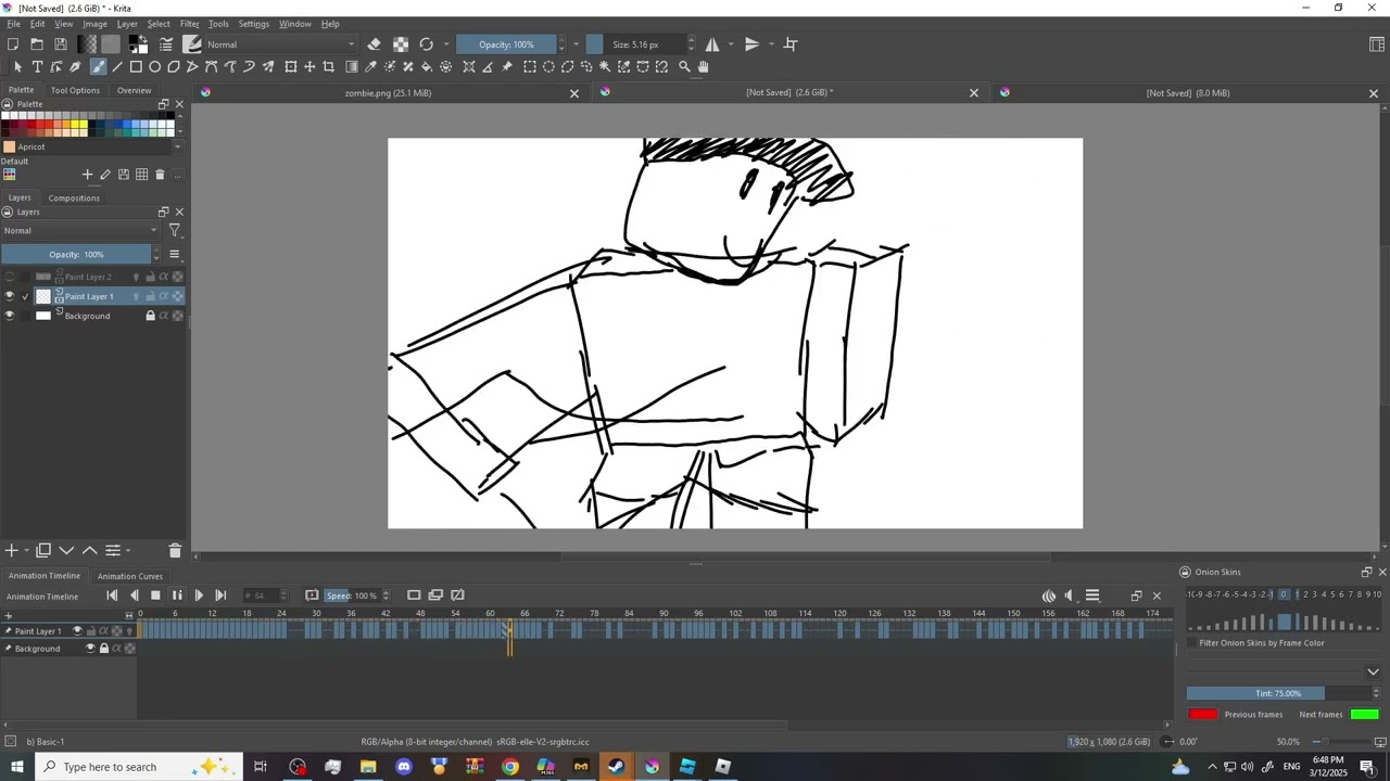 TSB serious punch animation