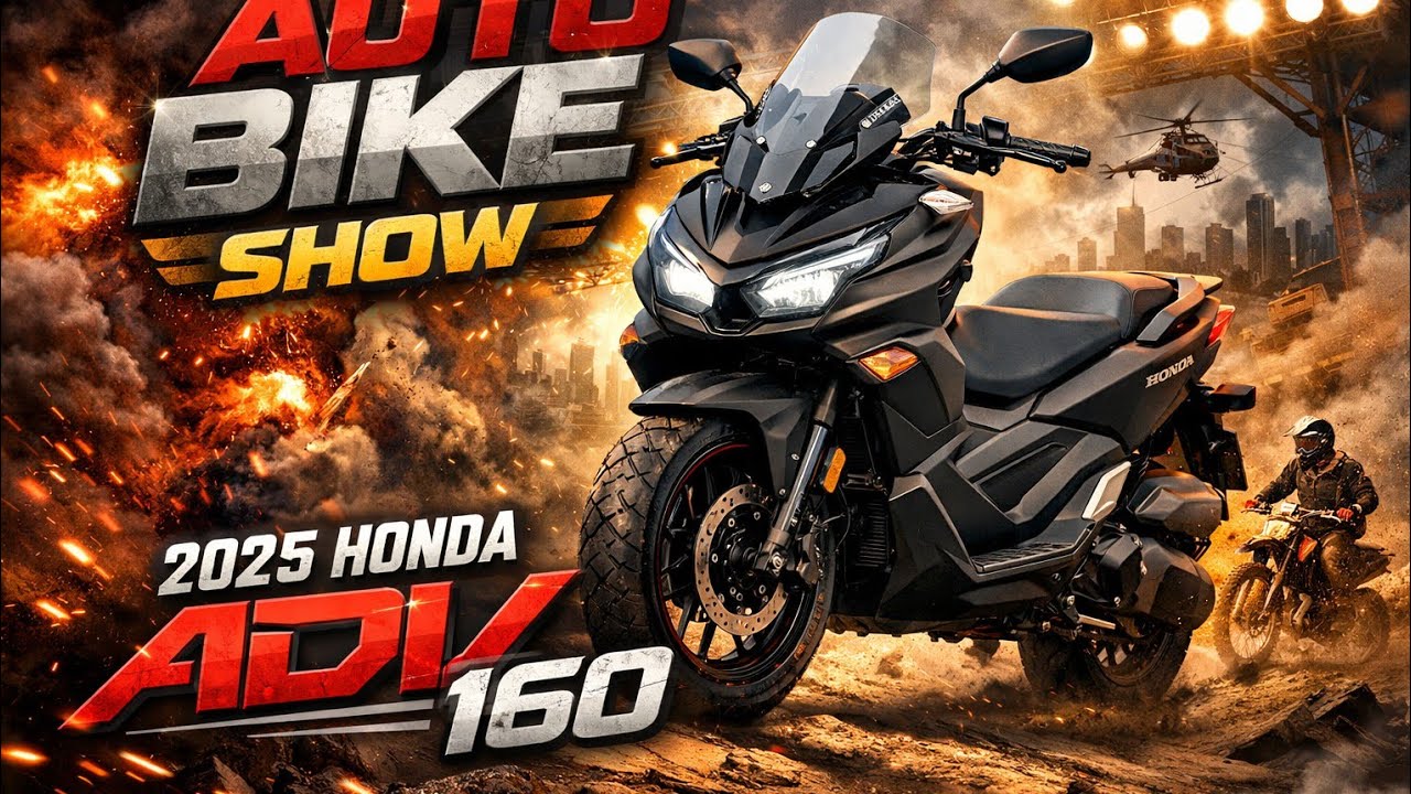 “2025 HONDA ADV 160 – The Adventure Bike That Will Blow Your Mind! 😱🔥”