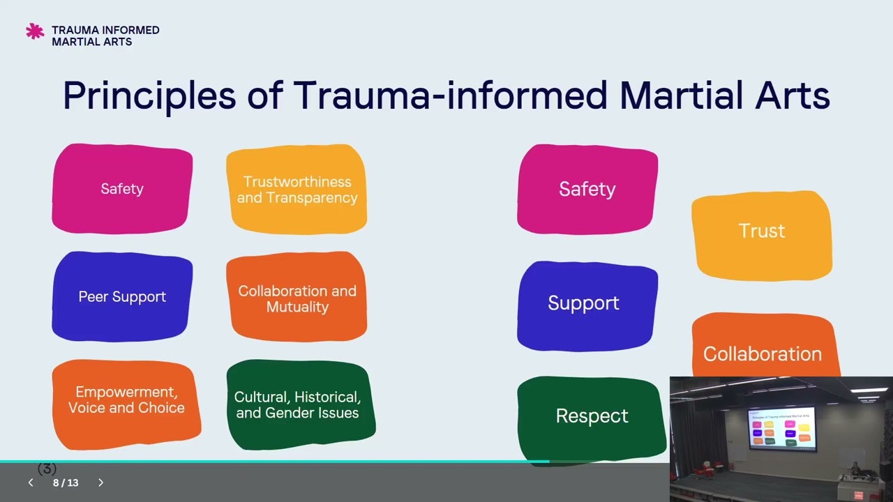 Gender Responsive Trauma Informed Kickboxing, by Georgia Verry (Conscious Combat Club, Melbourne)