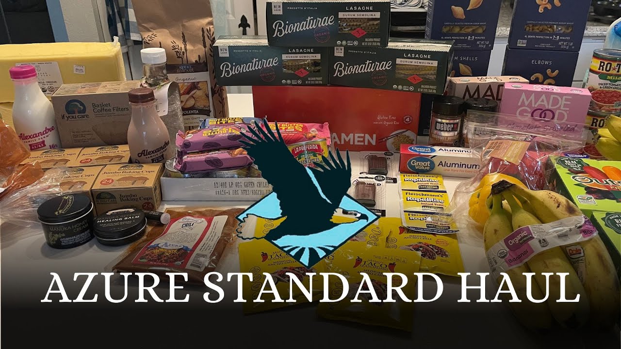 AZURE STANDARD & Walmart Grocery Haul🤑 w/PRICES // April 2024