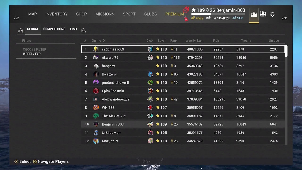 Top Notch Walleye: Fishing Planet Comp