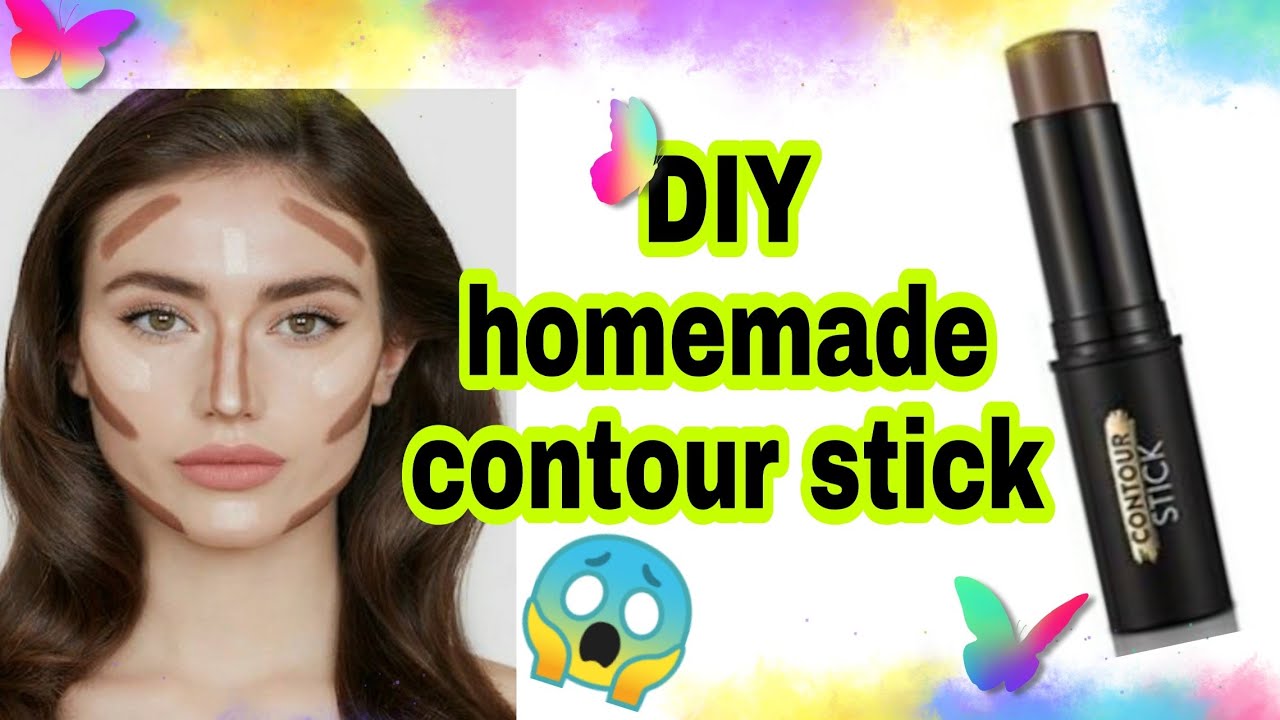 How to make contour at home | DIY contour | Ghar par contour kaise banaye | diy contour stick | kp's