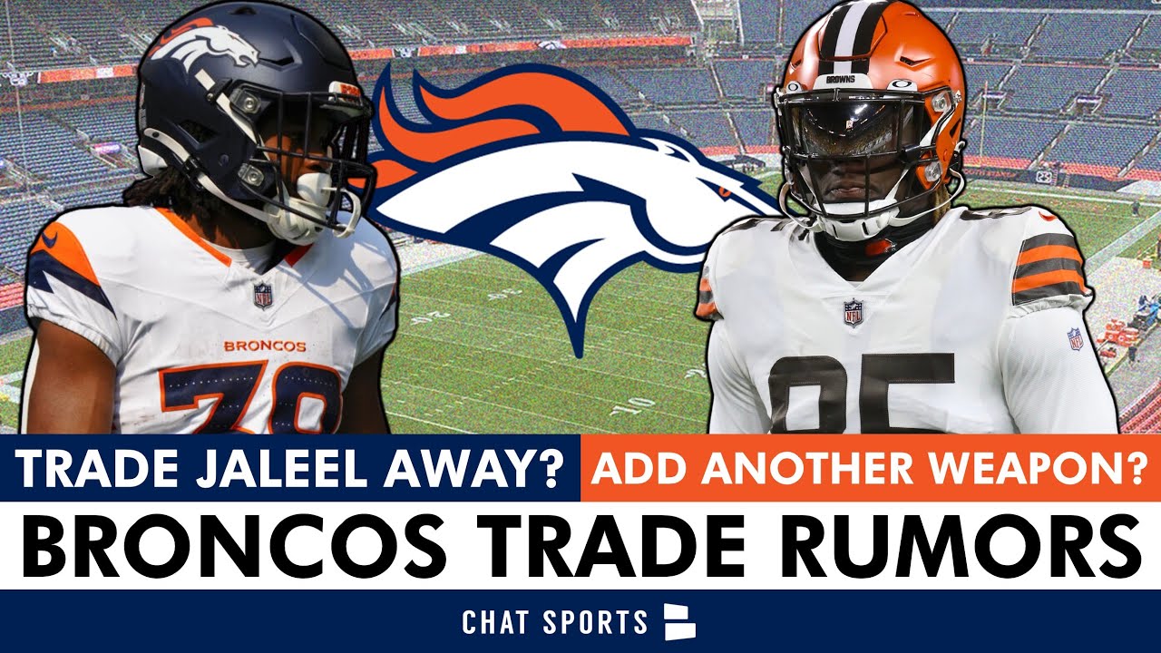 NEW Broncos Trade Deadline Rumors & Intel - TRADE For David Njoku, or Rashid Shaheed?