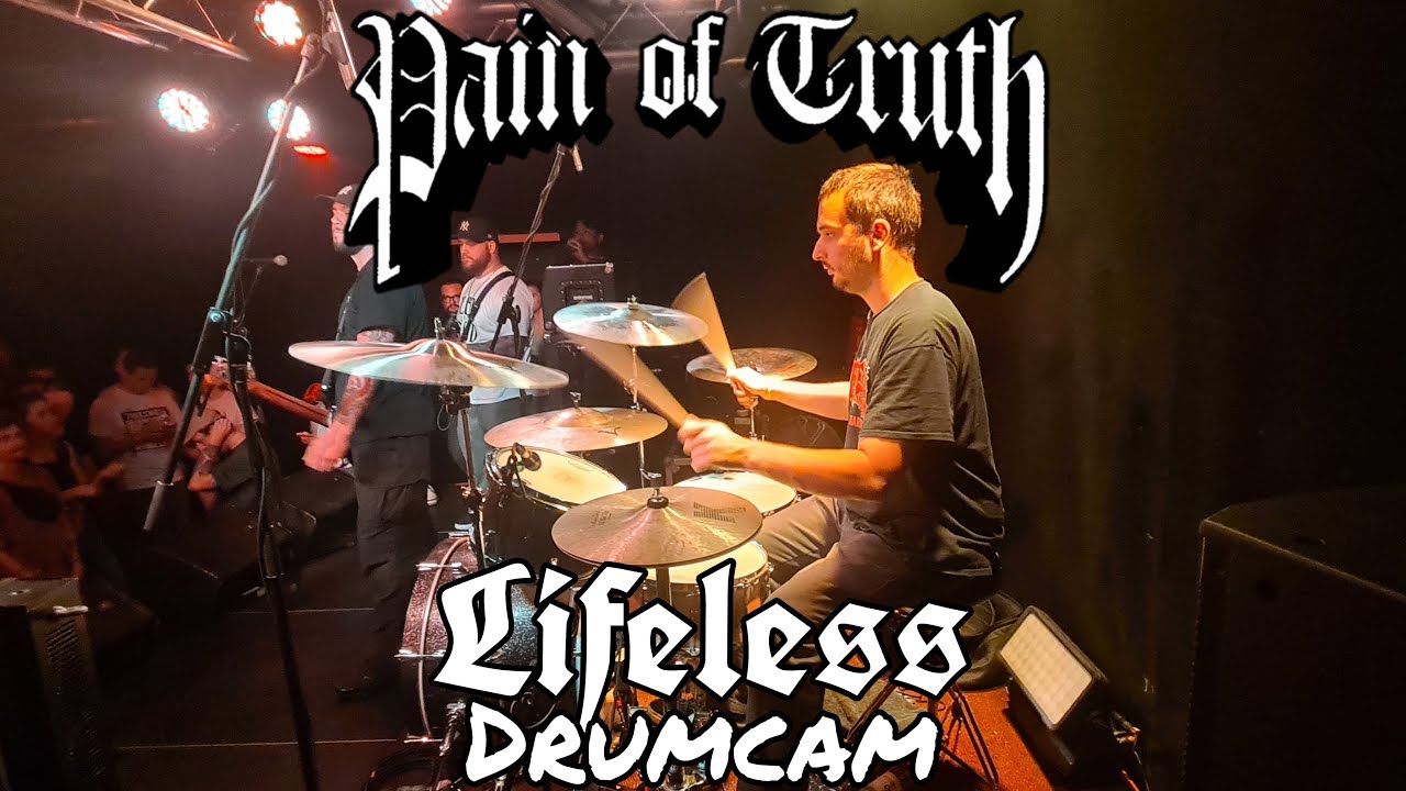 Pain of Truth - Lifeless on the ground  * NEW SONG * ( Live Drum Cam )