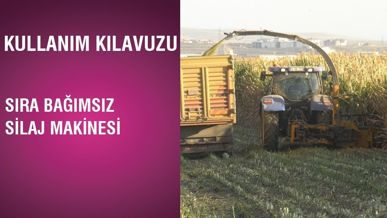 @BereketTV   Kullanım Kılavuzu - Sıra Bağımsız Silaj Makinesi