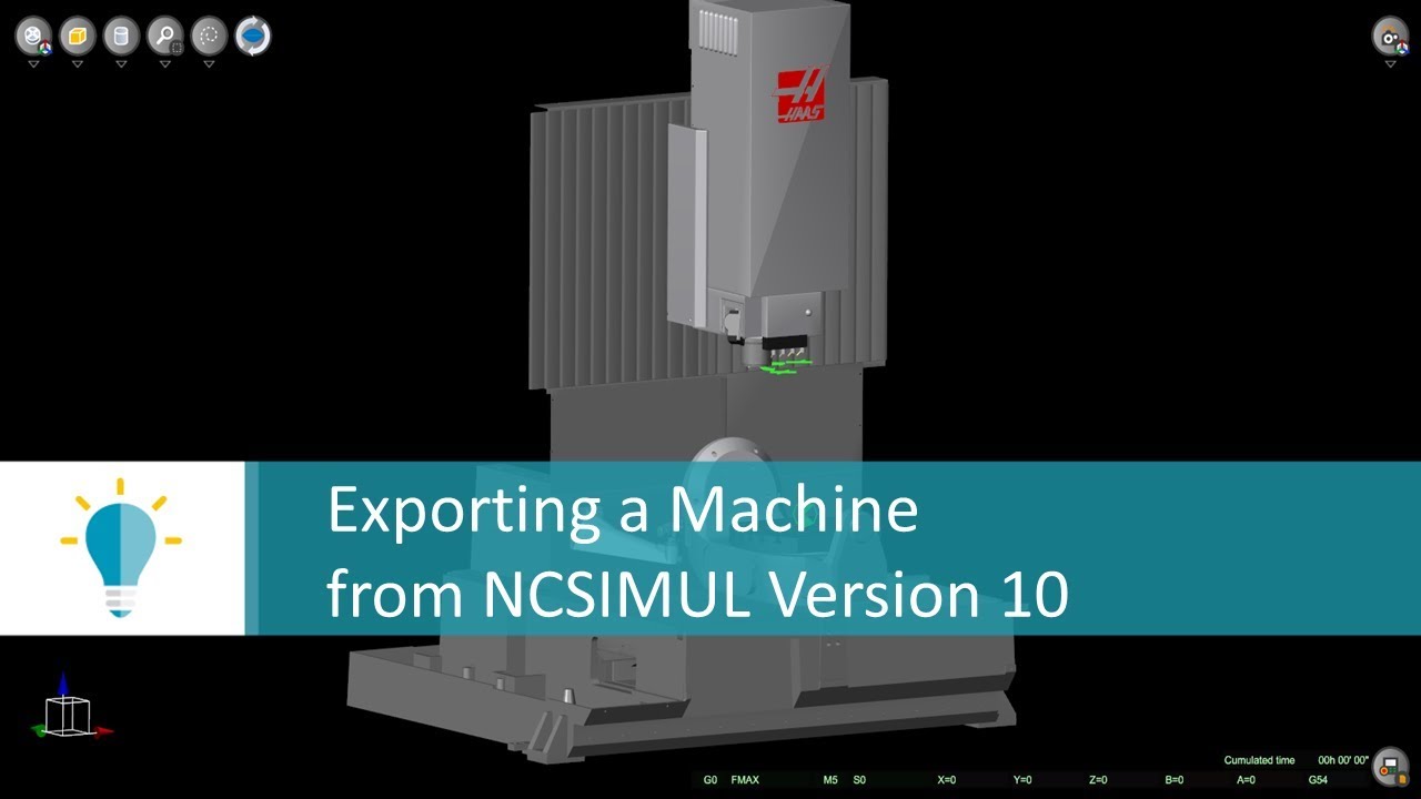 Export a Machine from NCSIMUL | Tutorial