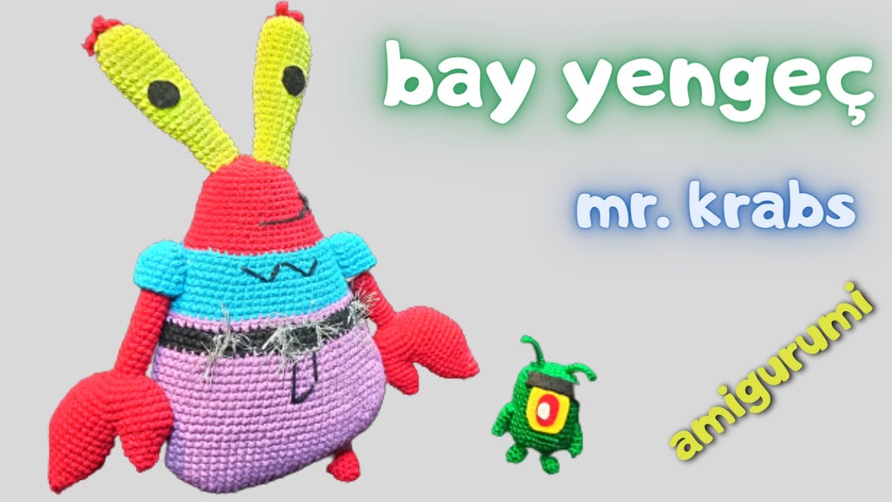 Amigurumi Mr. Krabs Yapımı | #1BÖLÜM