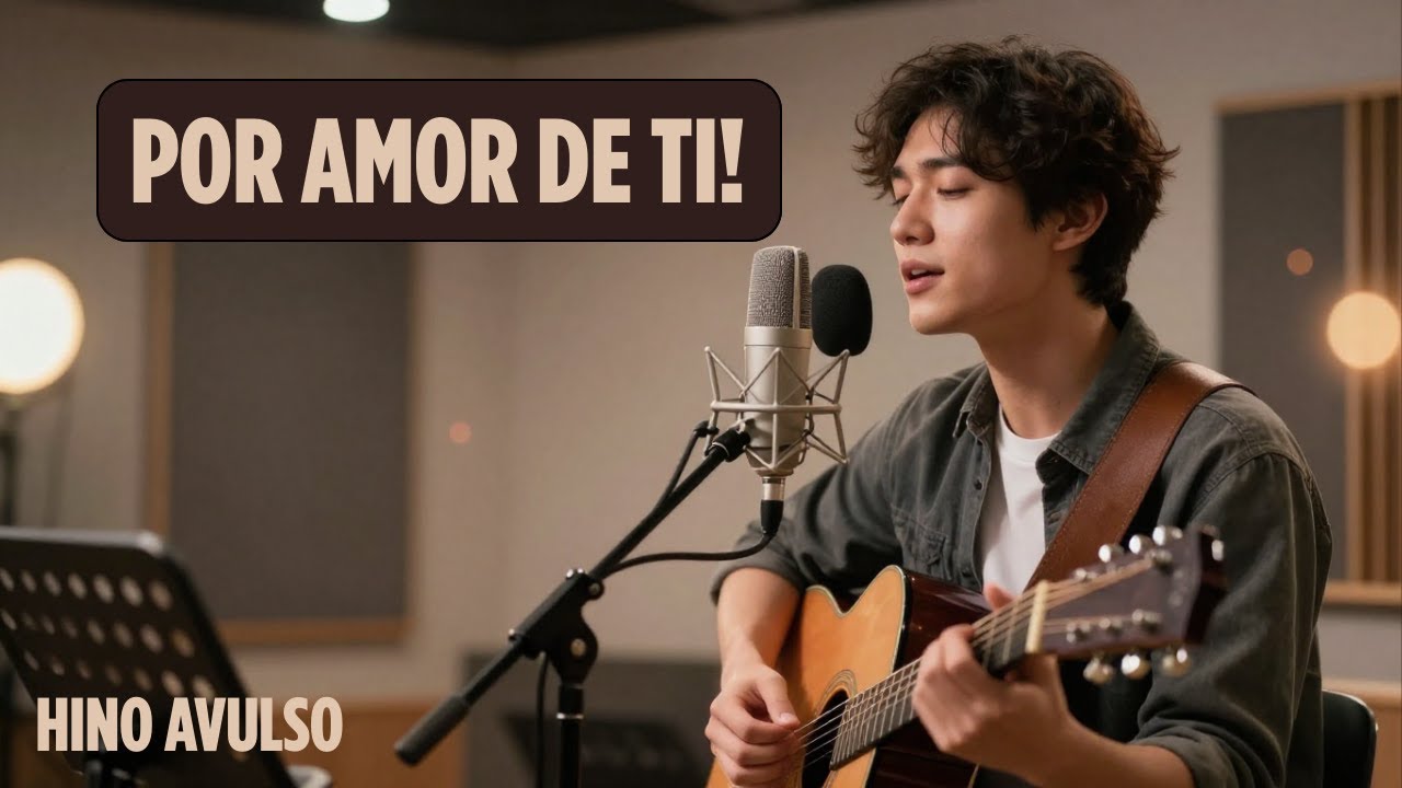Hino Avulso CCB - Por Amor de Ti (Acoustic Version) 🎸✨