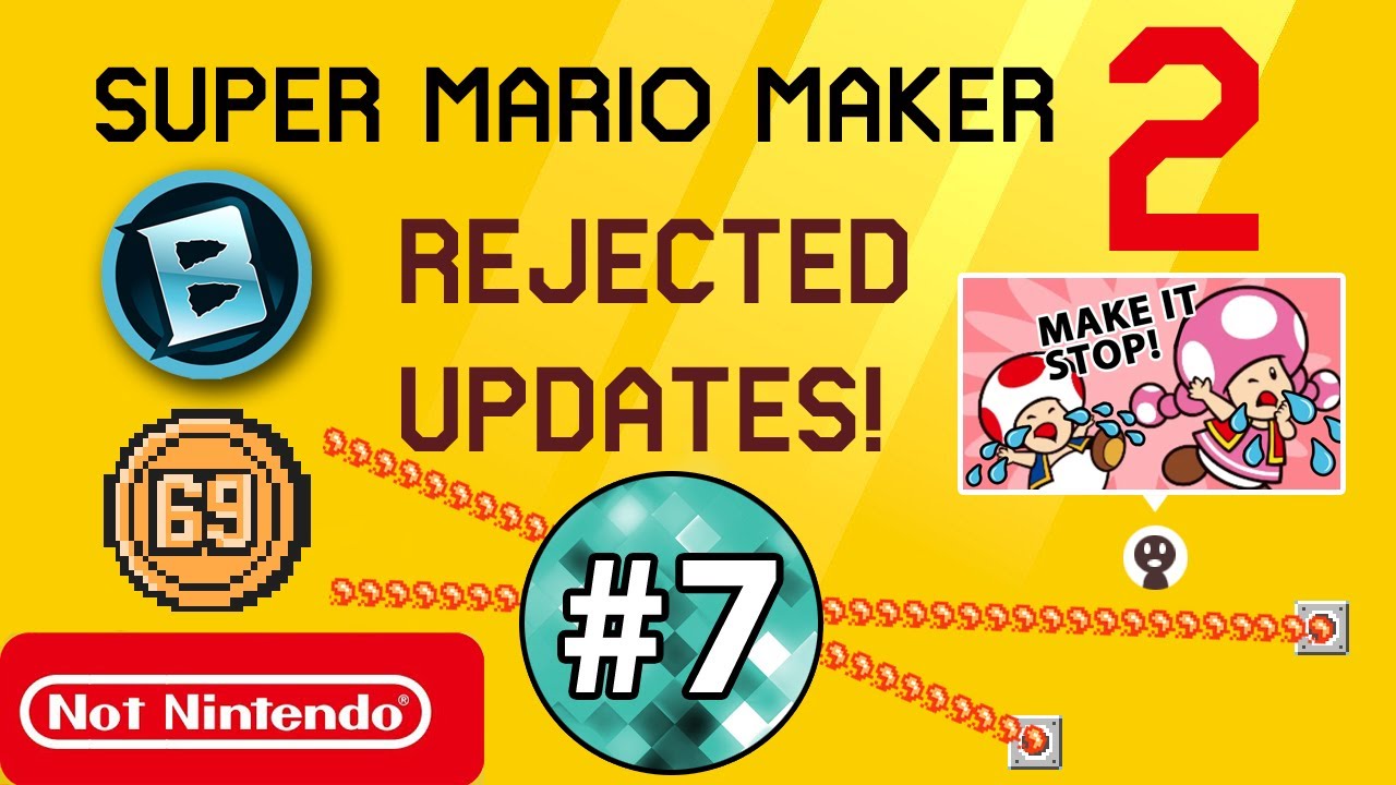Mario Maker 2 Rejected Updates #7: More Great Fan-Submitted Updates!