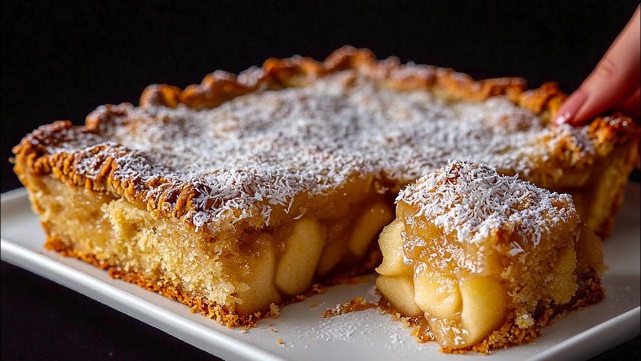 Der berühmte italienische Apfelkuchen, der im Mund schmilzt! Einfach und lecker!