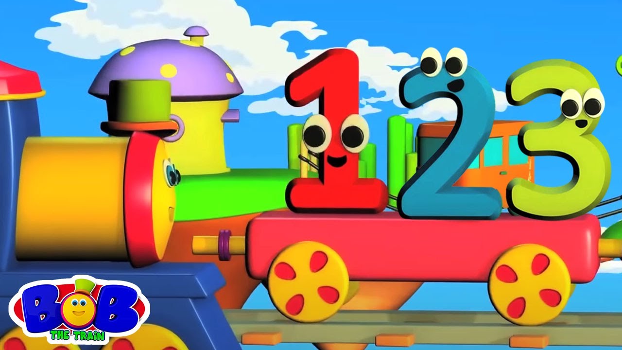 Bob train numéros aventure + plus de comptines pour les enfants