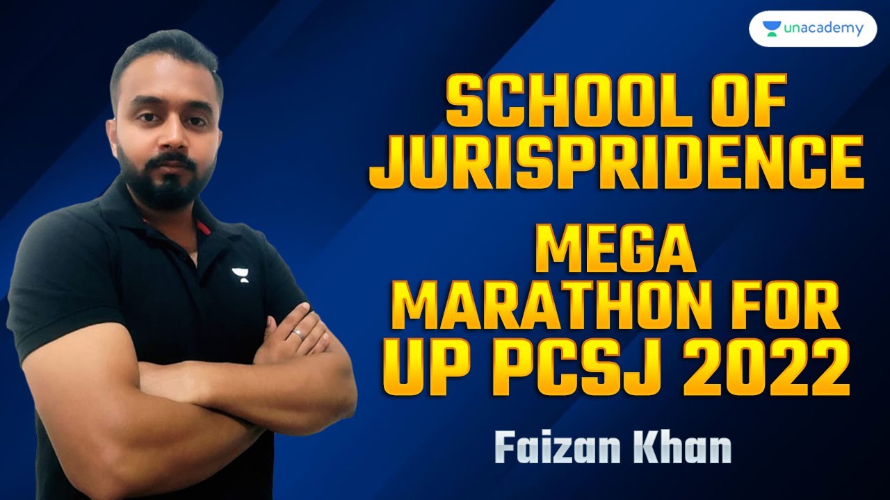 School of Jurispridence | Mega Marathon for UP PCSJ 2022 |  Faizan sir | Let's Crack UP PCSJ 2022