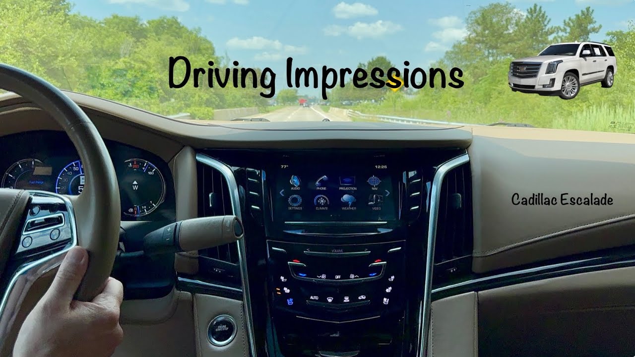 2020 Cadillac Escalade Platinum: Driving Without Talking | Car Conversations