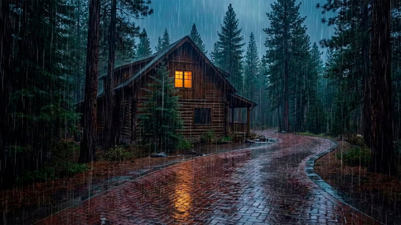 Rain for Sleep 🌙 | Deep Sleep with Heavy Rain 🌧️ | ASMR Sleep with Rain Sounds