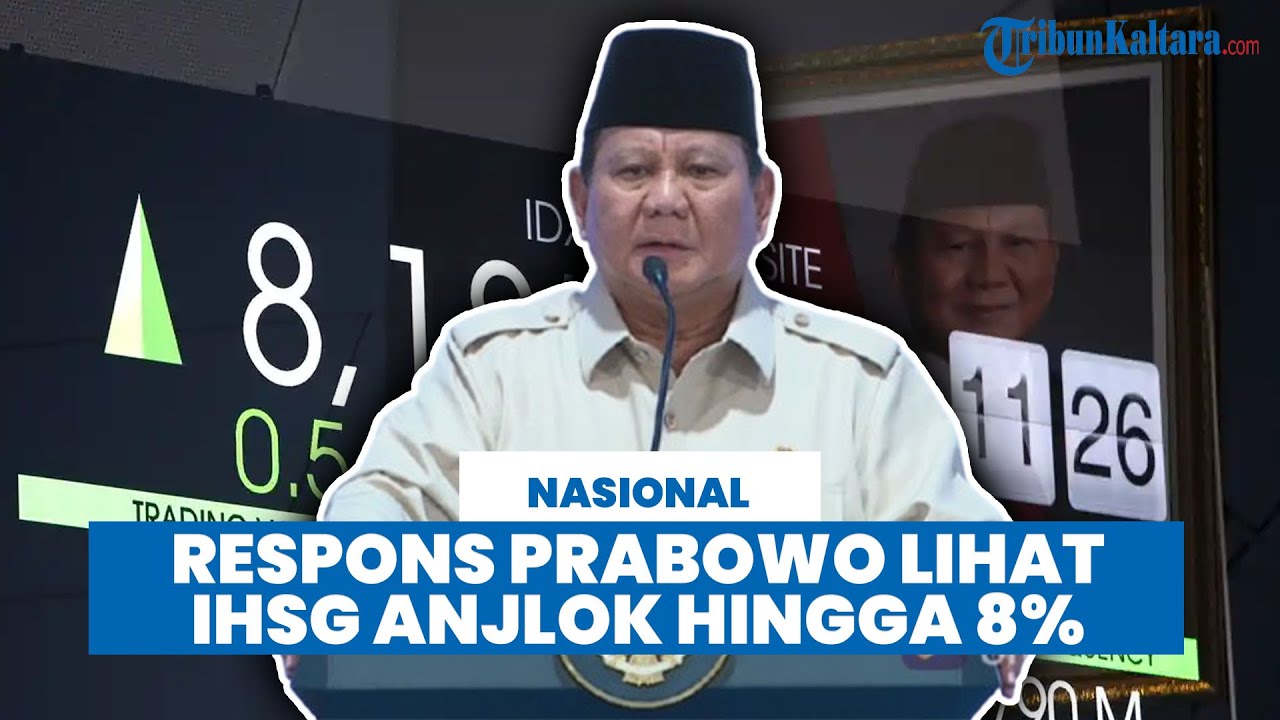 Usai IHSG Anjlok 8%, Prabowo Ambil Langkah Tegas Perintahkan Demutualisasi BEI