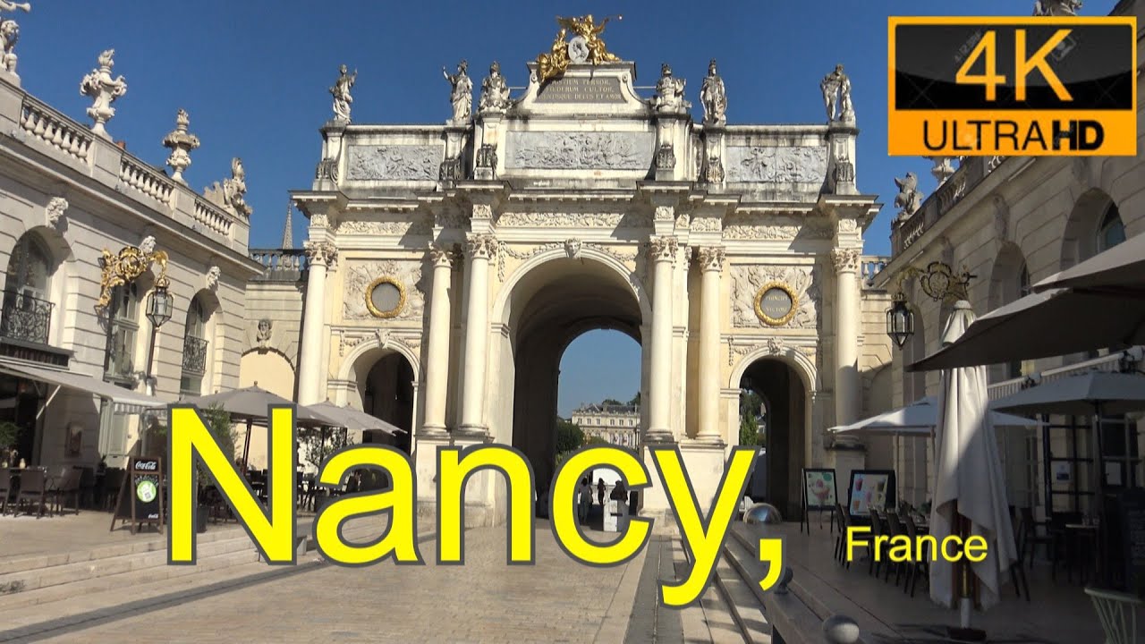 Nancy, France, 4K