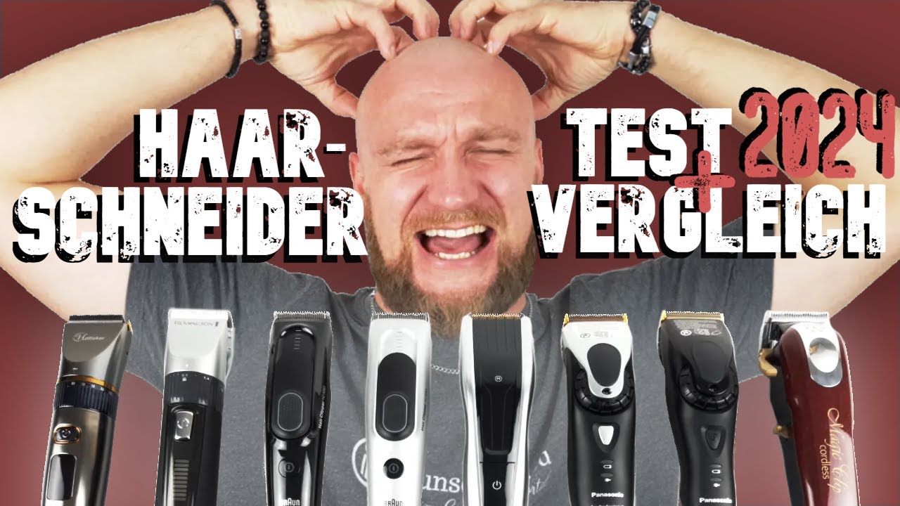 Haarschneidemaschine Test 2024 ► 8 Haarschneider im großen Vergleichstest ✅ Wunschgetreu