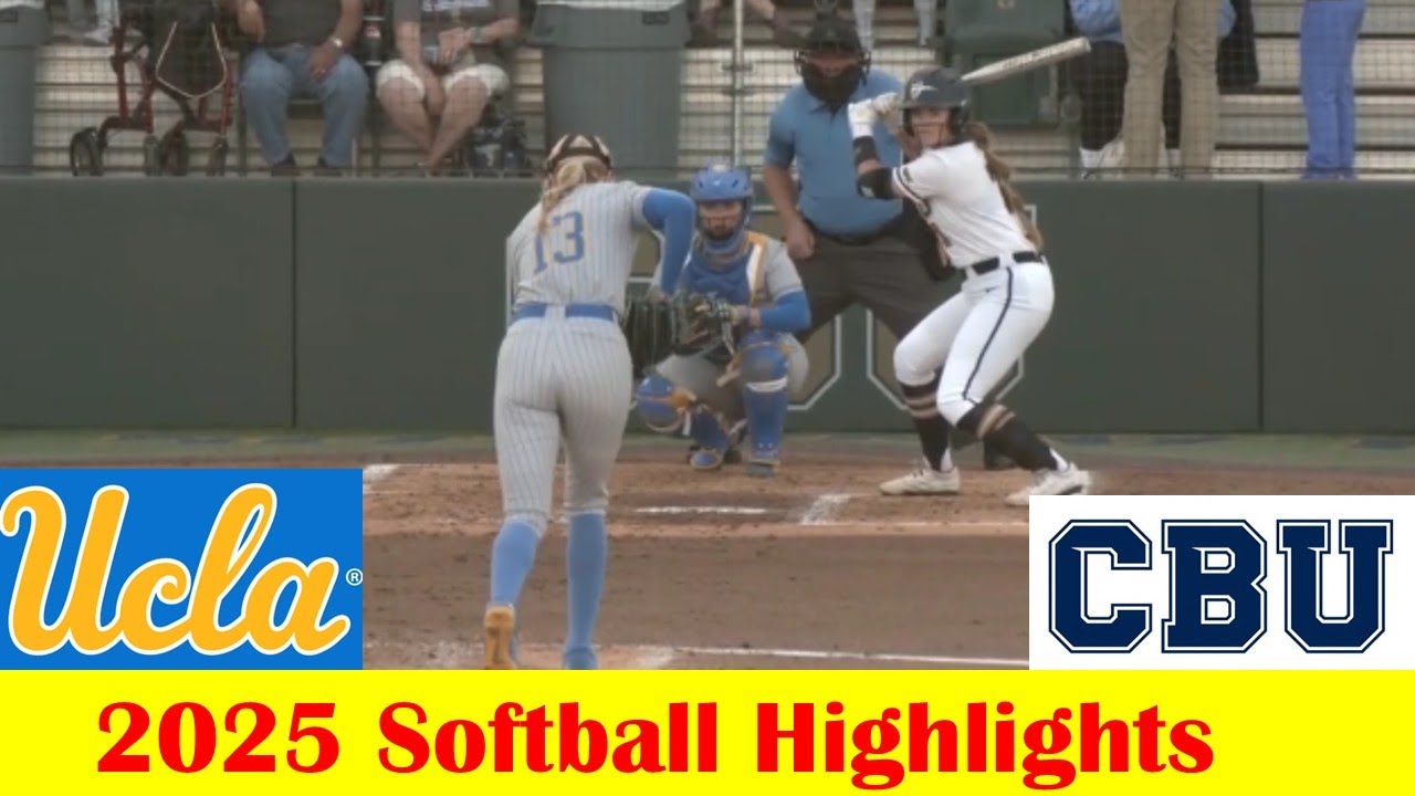 #7 UCLA vs California Baptist Softball Game Highlights 4 8 2025