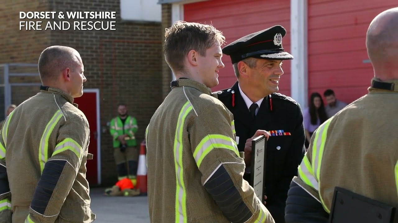 Pass Out Parade Salisbury Fire Station September 2023