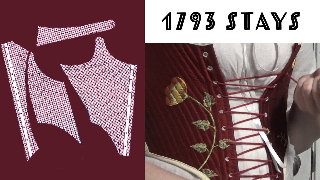 Making a Pair of 1790s Stays