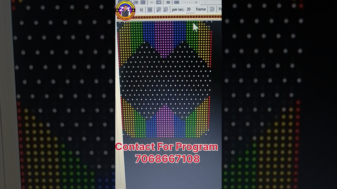 Pixel Led Program New Designe Program #pixelled #pixelledcontroller