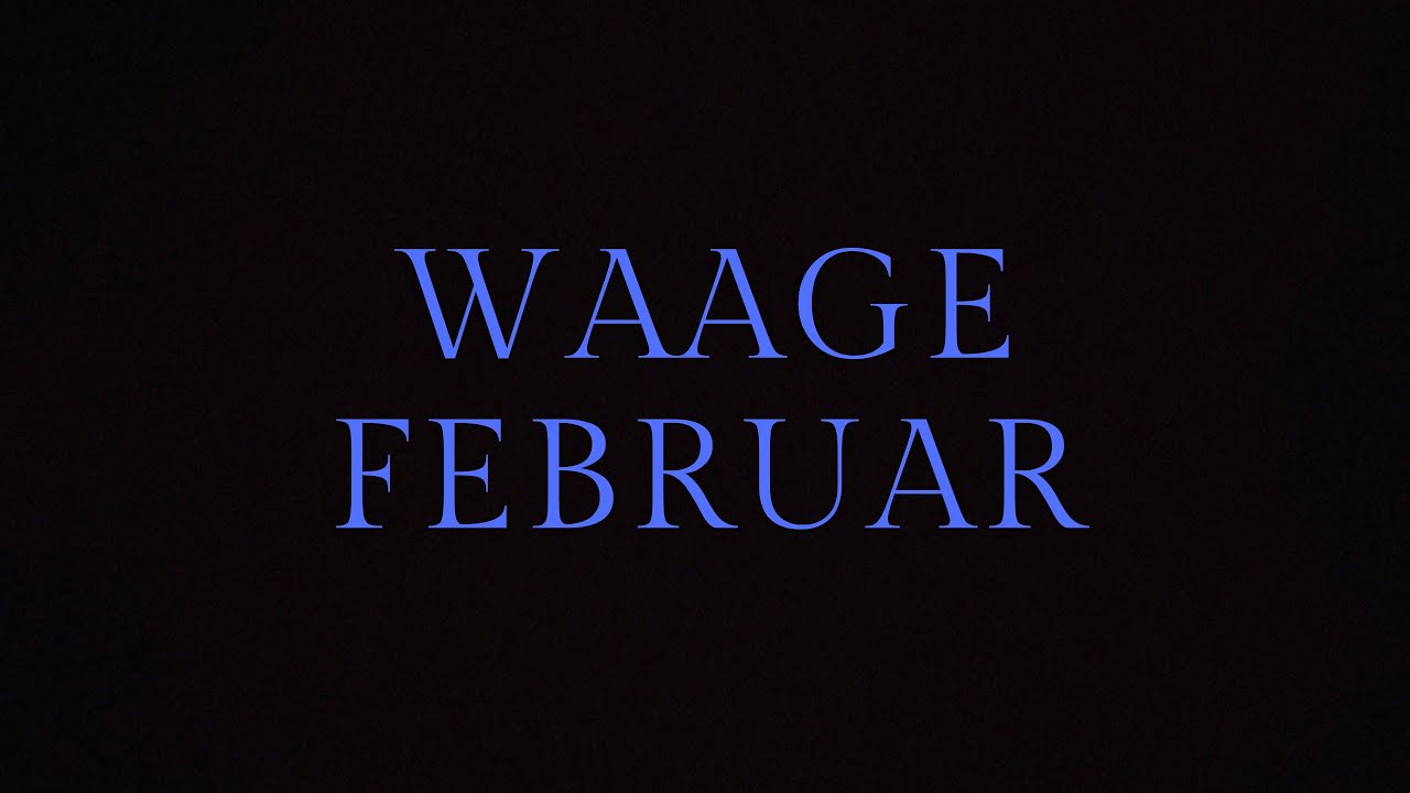 WAAGE Februar Goldstandard, neue Liebe auf eurem Niveau, endlich...