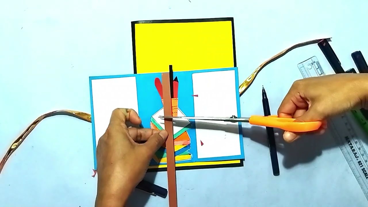 How to make Best of card for Exam| Handmade All the best card| Good luck card| Best of luc | #RUPPAN