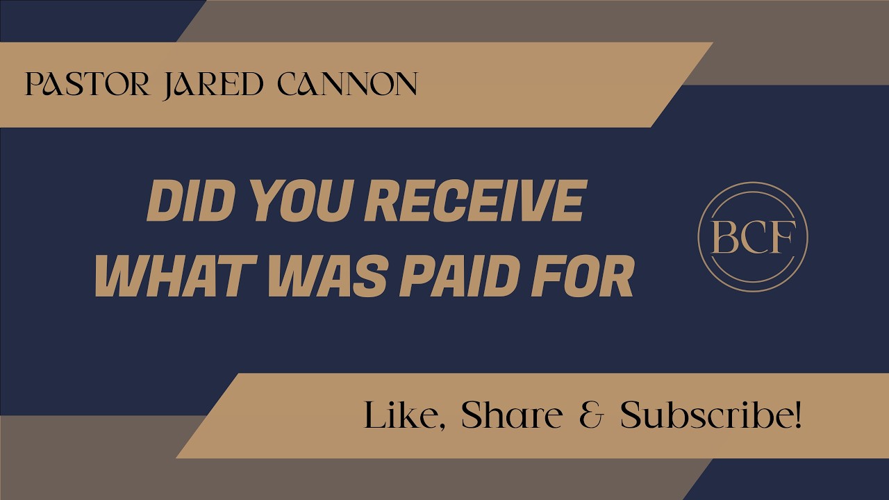 Did You Receive What Was Paid For