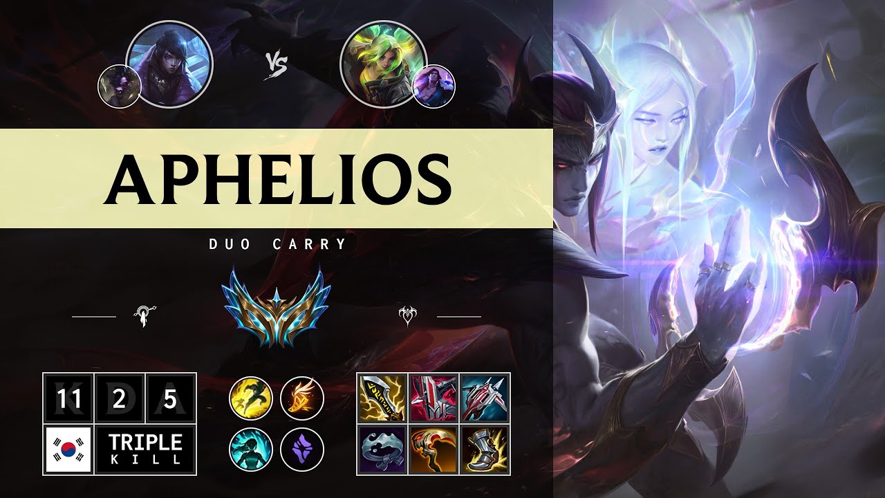 Aphelios ADC vs Zeri - KR Challenger Patch 14.12