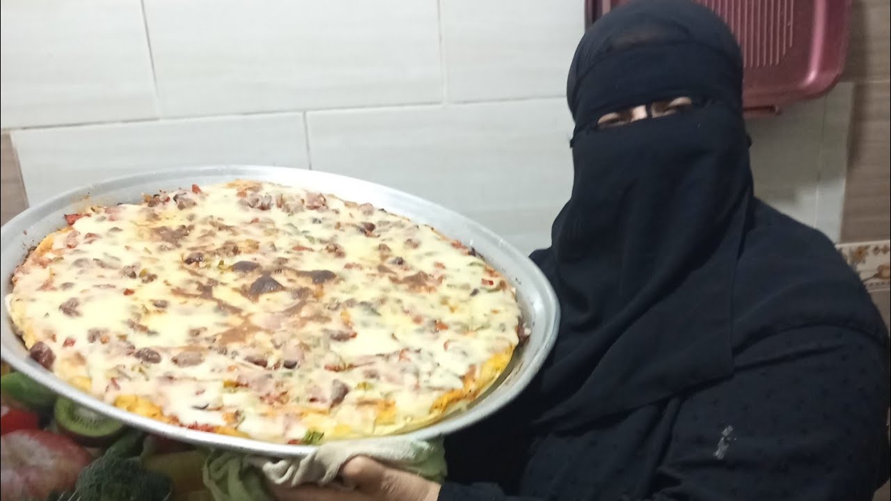 أكبر بيتزا في العاااالم 😱😱😱#بيتزا #مطبخ #اكسبلور #اشتراك #روتين 