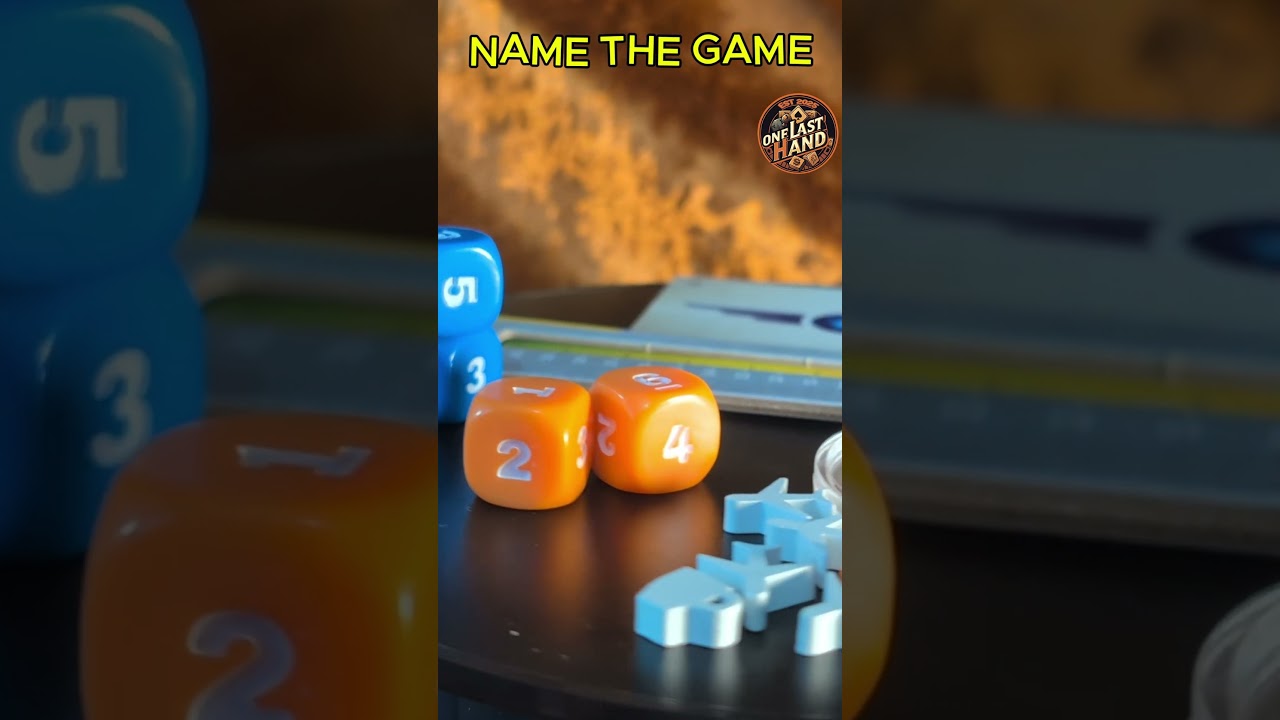 Name the Game Number 9 - Can you guess the game from only the components? 