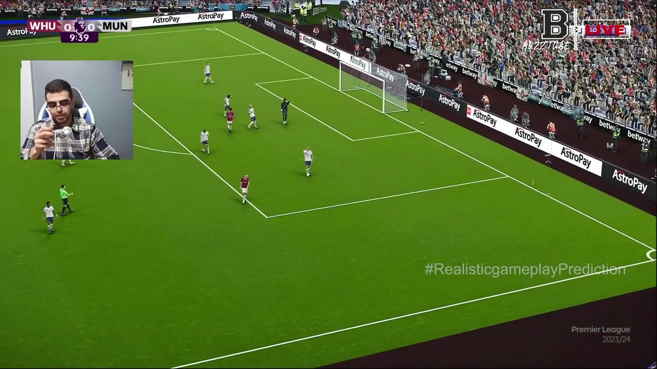 🔴LIVE West Ham United vs Manchester United | Premier League 2026 | Today's match simulation
