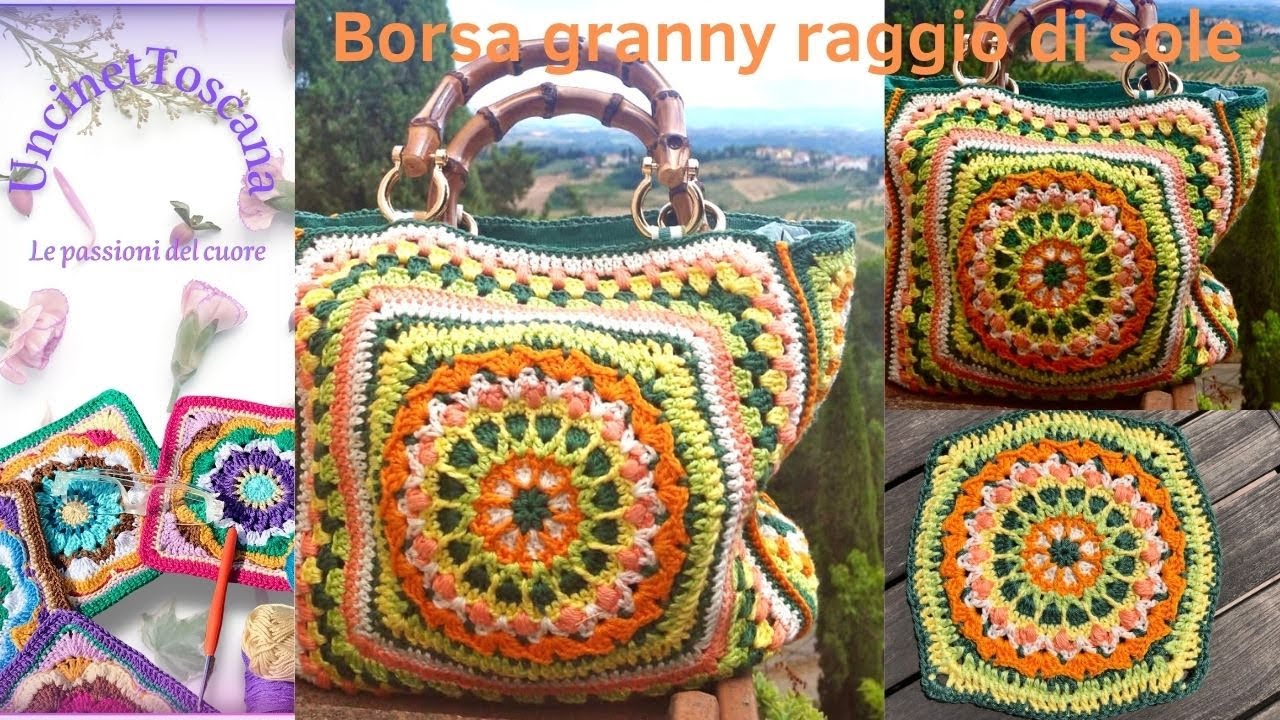 Borsa granny raggio di sole