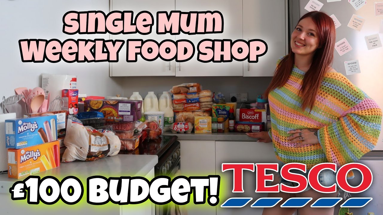 WHAT &pound;100 GETS YOU AT TESCO: WEEKLY FOOD SHOP HAUL!