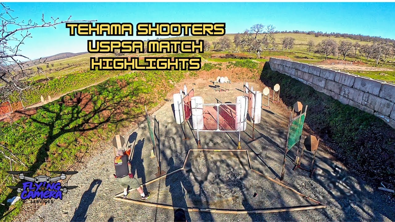 Tehama Shooters Association USPSA match 1/24/2026 highlights