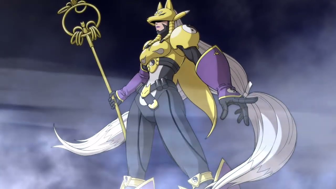 Digimon Survive Sakuyamon evolution clip hype
